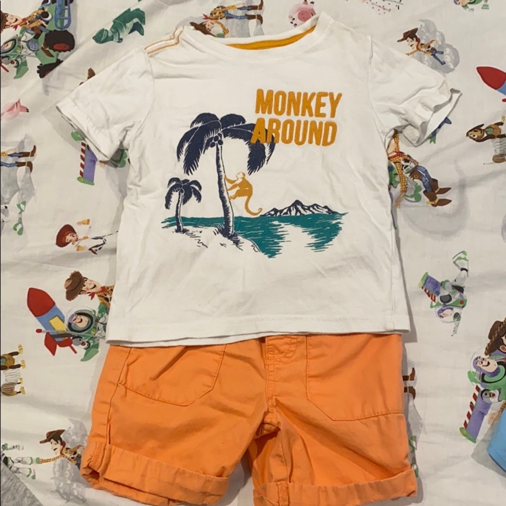 3T Boys Toddler Short Set.  EUC